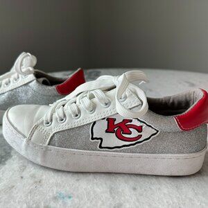 Foco Kansas City Chiefs NFL Bling Sneakers Size 6